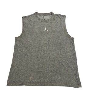 Gray Sleeveless Men's Shirt